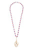 GLASS BEADS LANYARD NECKLACE