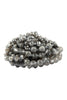6MM TWO LINE MIXED BEADS NECKLACE