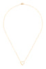 Heart Crystal Pave Necklace