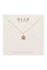 STAR ZIRCONIA PENDANT NECKLACE