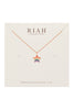 STAR ZIRCONIA PENDANT NECKLACE