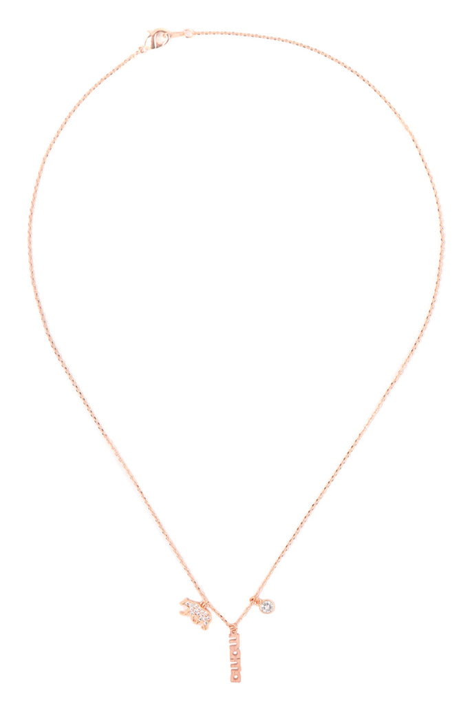 MAMA BEAR ZIRCONIA NECKLACE