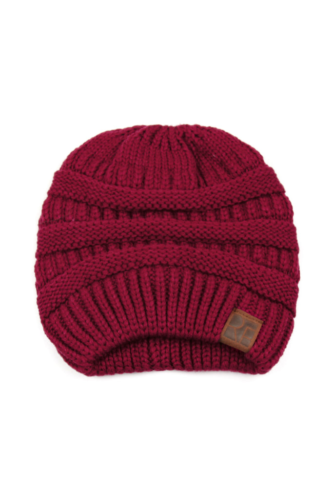 KNITTED BEANIE