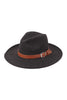 BRIM FASHION HAT W/ ADJUSTABE BUCKLE