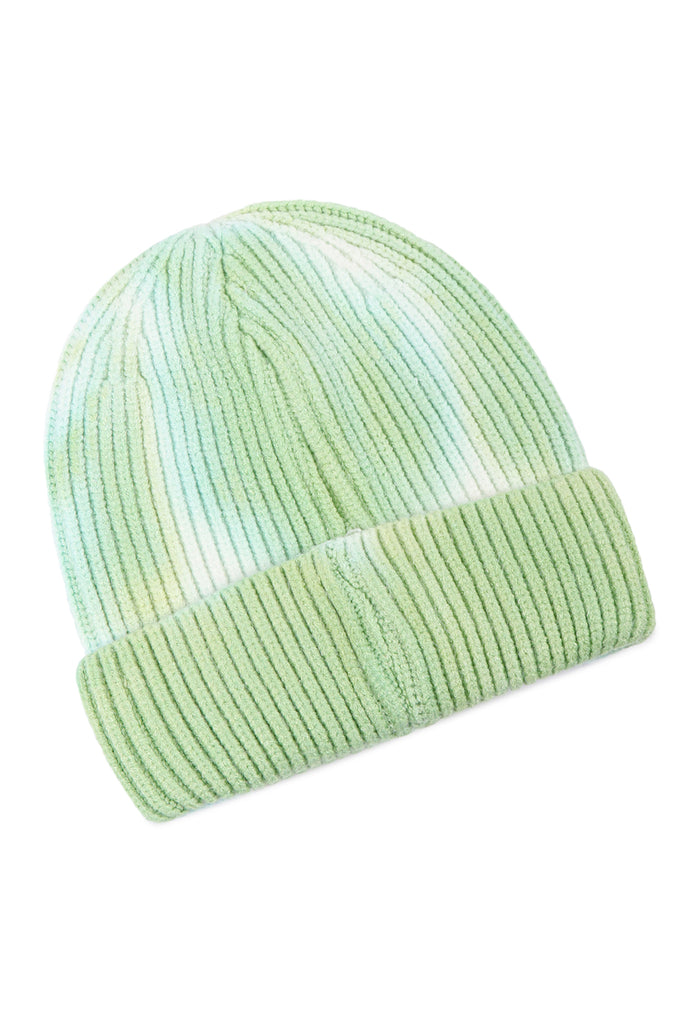 TIE DYE KNITTED BEANIE