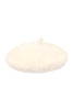 FUZZY FLEECE BERET HAT