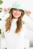 TIE DYE FUZZY FLEECE BUCKET HAT