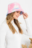 TIE DYE FUZZY FLEECE BUCKET HAT