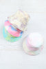 TIE DYE FUZZY FLEECE BUCKET HAT