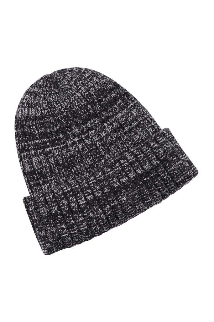 PLAIN KNITTED BEANIE