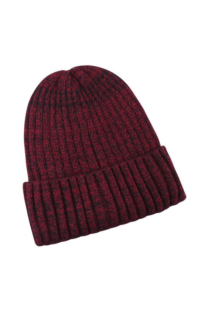 PLAIN KNITTED BEANIE