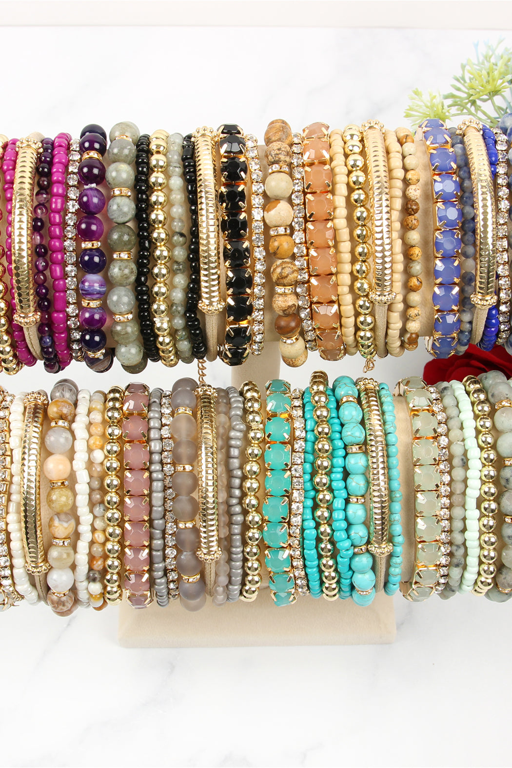 REGULAR SIZE STACKABLE BEADS BRACELET SET – Riah Fashion