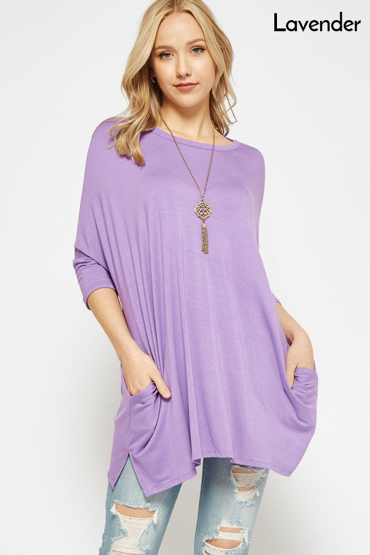 Piko Side Slit Pocket Tunic