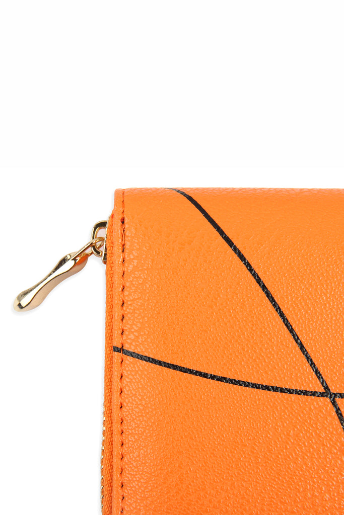 BASKETBALL ZIPPER WALLET