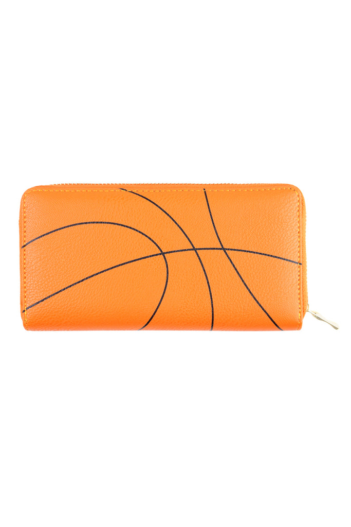 BASKETBALL ZIPPER WALLET