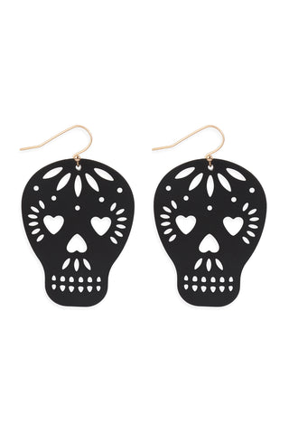 E1094 - FILIGREE TEARDROP HOOK EARRINGS