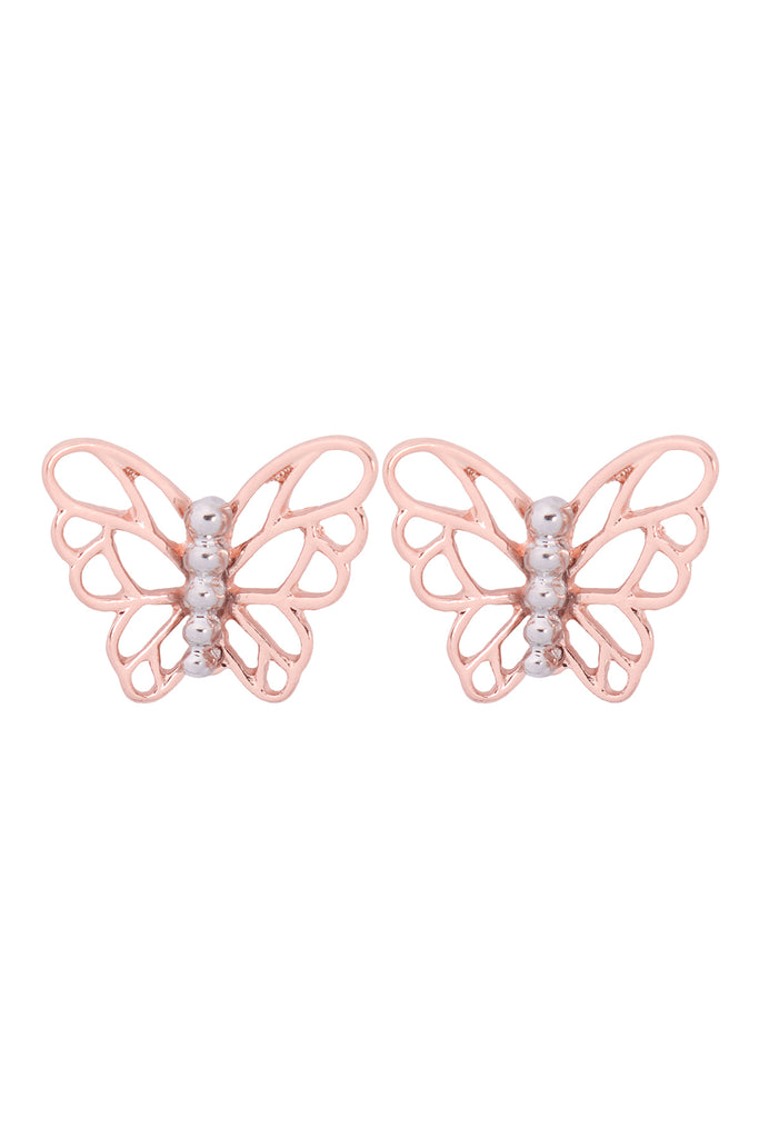 ME4790 - BUTTERFLY CAST STUD EARRINGS