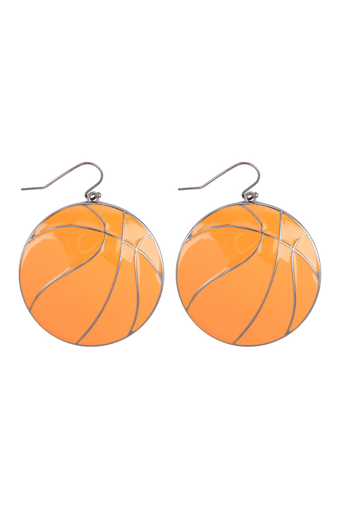 ME90169 - SPORTS ENAMEL FISH HOOK EARRINGS