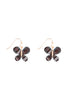 ME90311 - RESIN BUTTERFLY FISH HOOK EARRINGS