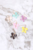 ME90311 - RESIN BUTTERFLY FISH HOOK EARRINGS