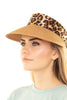 LEOPARD BOW STRAL VISOR CAP