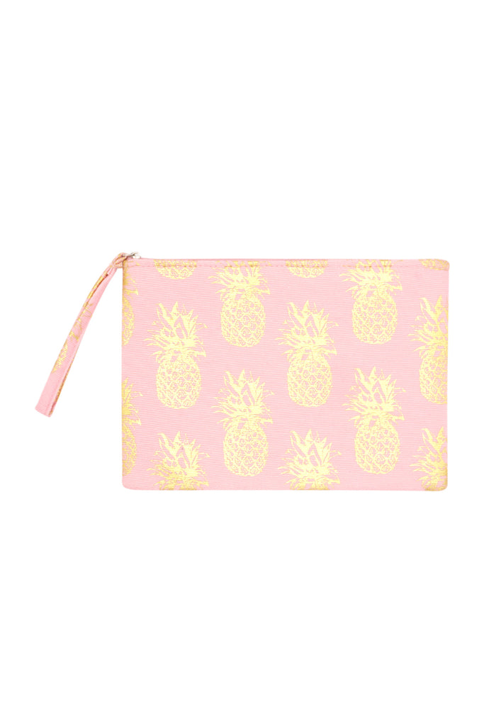 GOLD FOIL PINEAPPLE POUCH