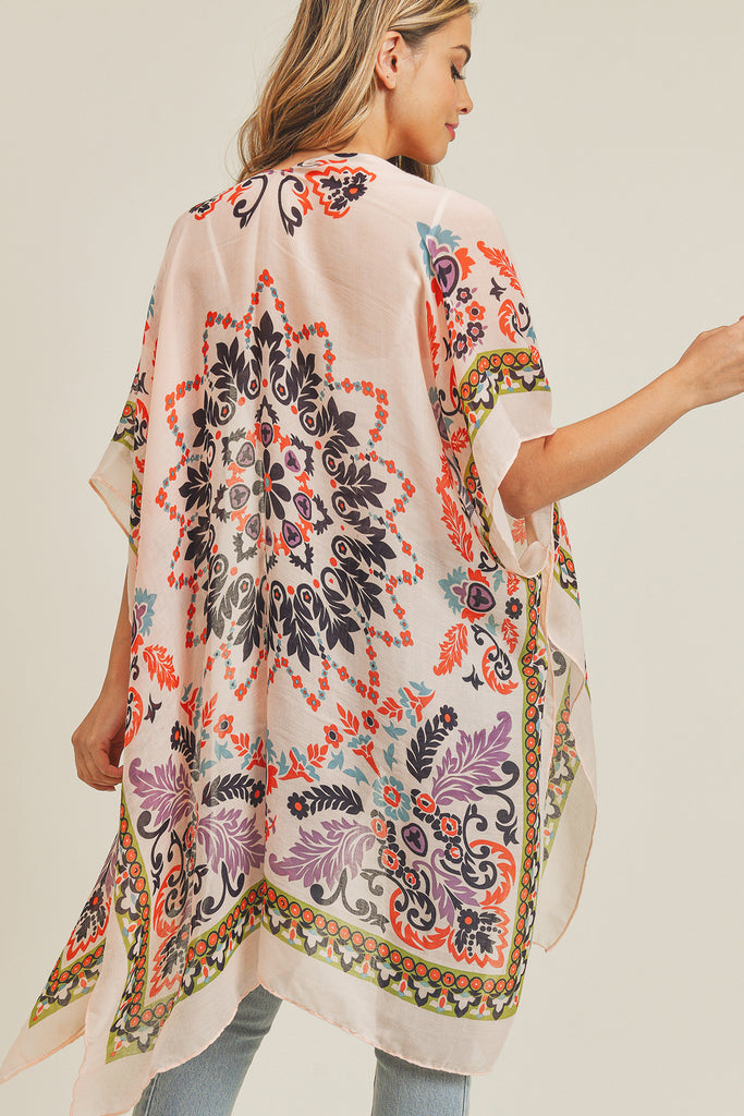 BOHEMIAN PRINT KIMONO