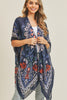 BOHEMIAN PRINT KIMONO