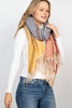 MS0205 - CHEVRON OBLONG WRAP SCARF