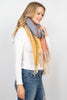MS0205 - CHEVRON OBLONG WRAP SCARF