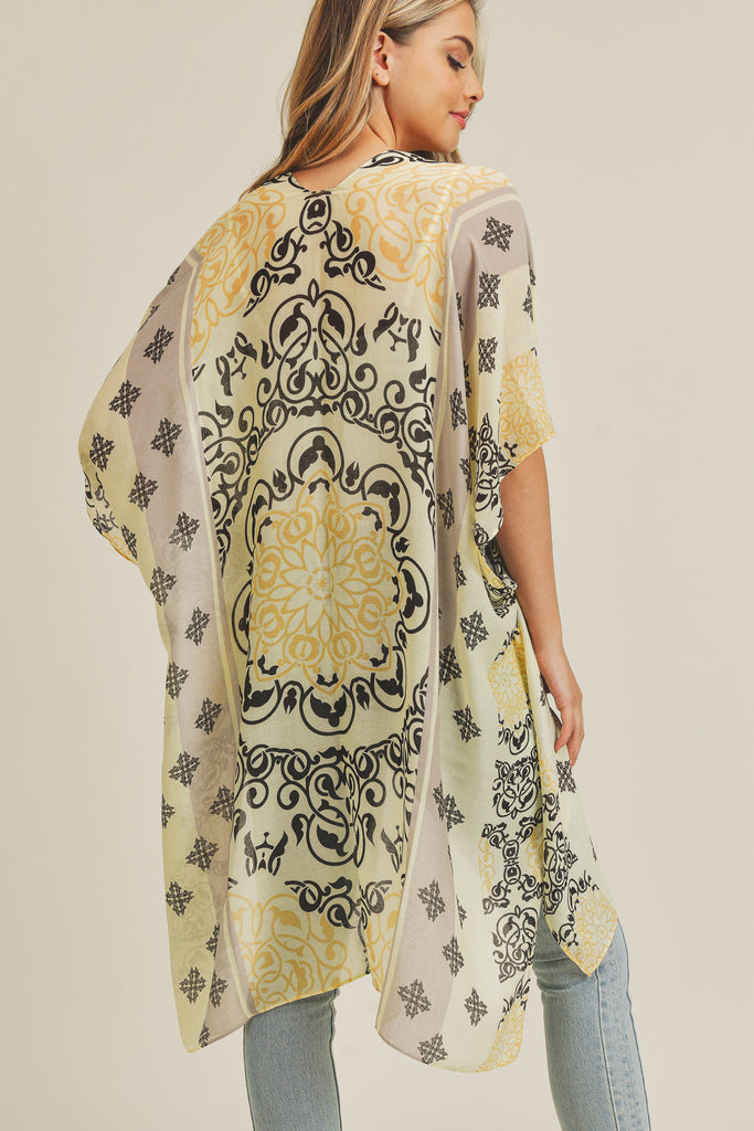 MS0211 - BOHEMIAN PATTERN KIMONO