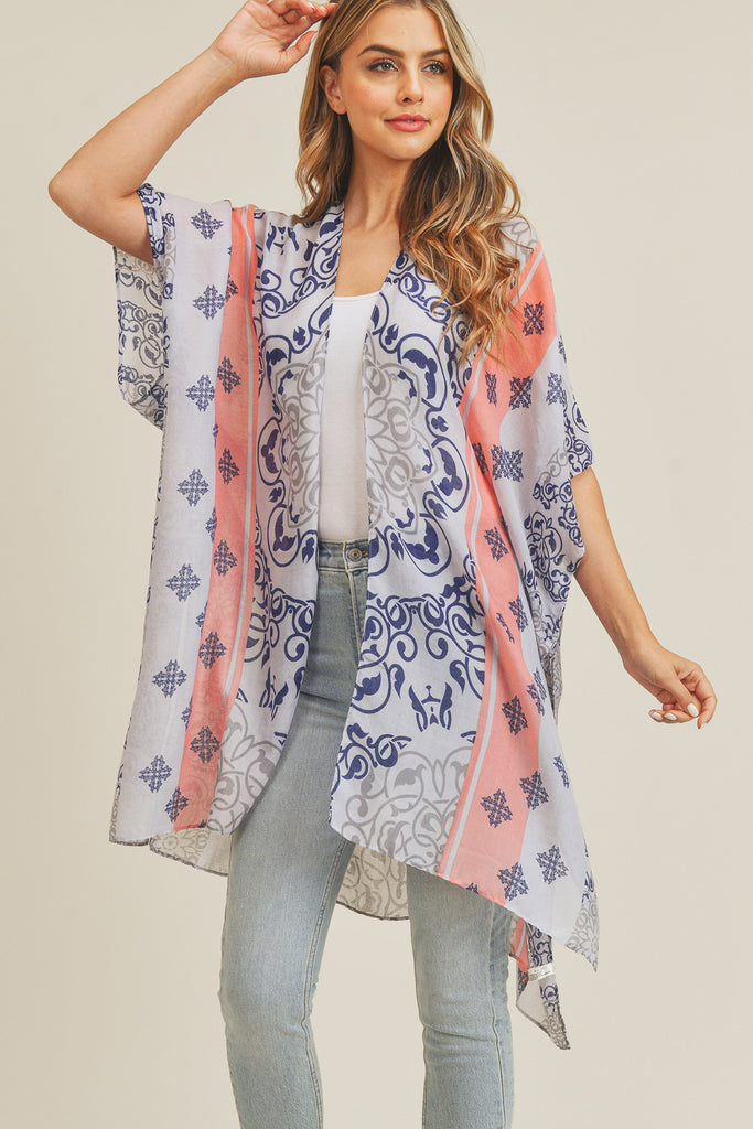 MS0211 - BOHEMIAN PATTERN KIMONO