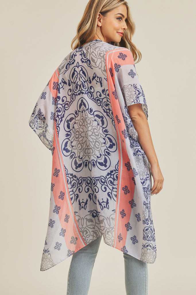 MS0211 - BOHEMIAN PATTERN KIMONO