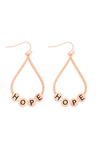 25839 - CROSS RHINESTONE FISH HOOK EARRINGS