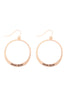 MYE1412MA - MAMA PINCHED HOOP DROP EARRINGS