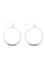 MYE1412MA - MAMA PINCHED HOOP DROP EARRINGS