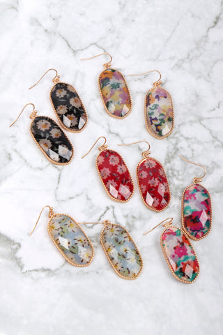 SEQUIN TEARDROP EARRINGS