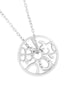 ROUND CAST PENDANT CHAIN NECKLACE