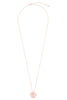 ROUND CAST PENDANT CHAIN NECKLACE