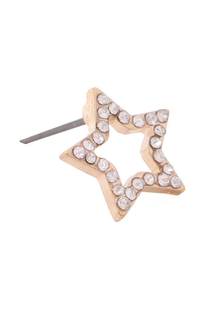 OEA845 - OPEN STAR POST EARRINGS