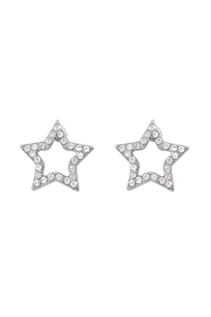 OEA845 - OPEN STAR POST EARRINGS