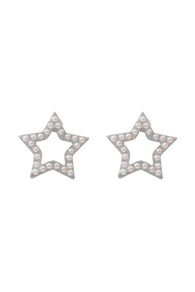 OEA845 - OPEN STAR POST EARRINGS