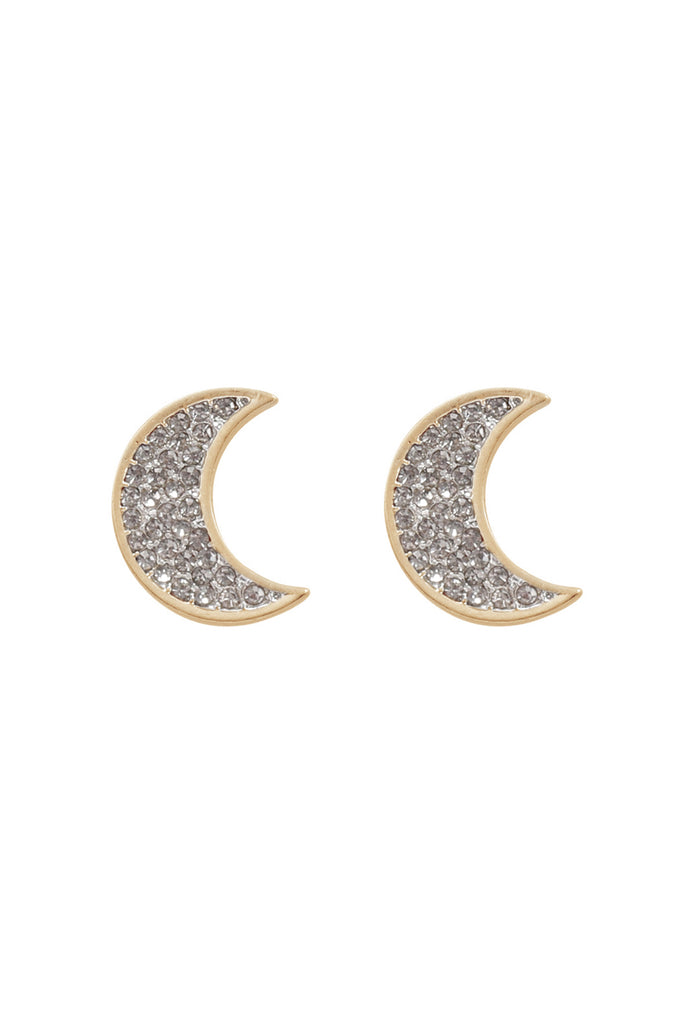 OEA850 - CRESCENT POST EARRINGS