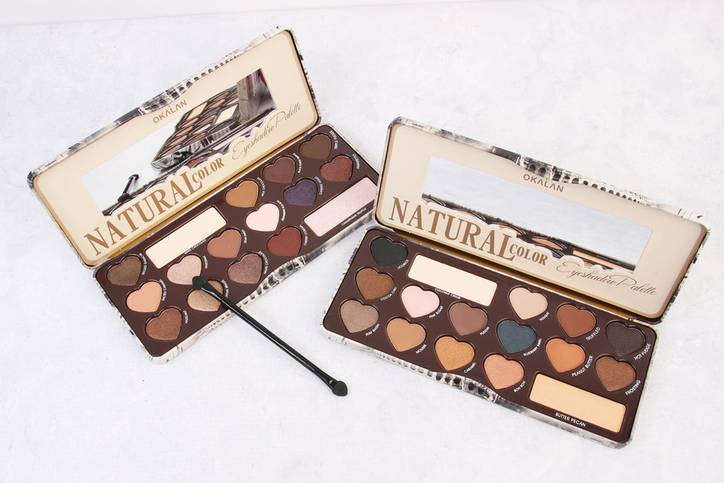 Okalan Natural Colors Eyeshadow Palette