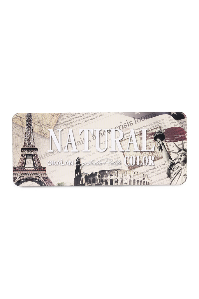 Okalan Natural Colors Eyeshadow Palette