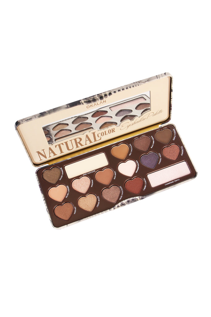Okalan Natural Colors Eyeshadow Palette