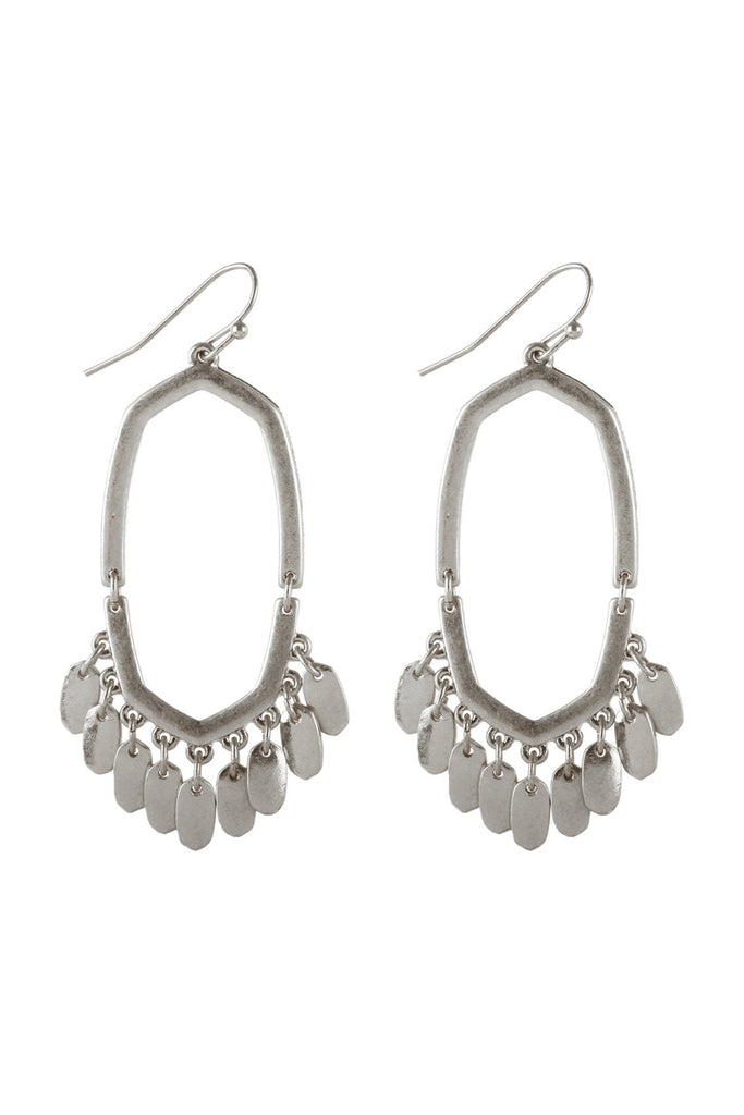 PE3574 - METAL OPEN CUT EARRINGS