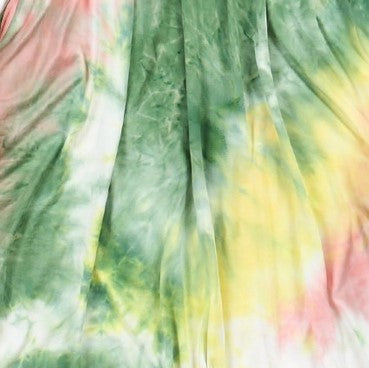 Tie Dye Cinch Waist Dress