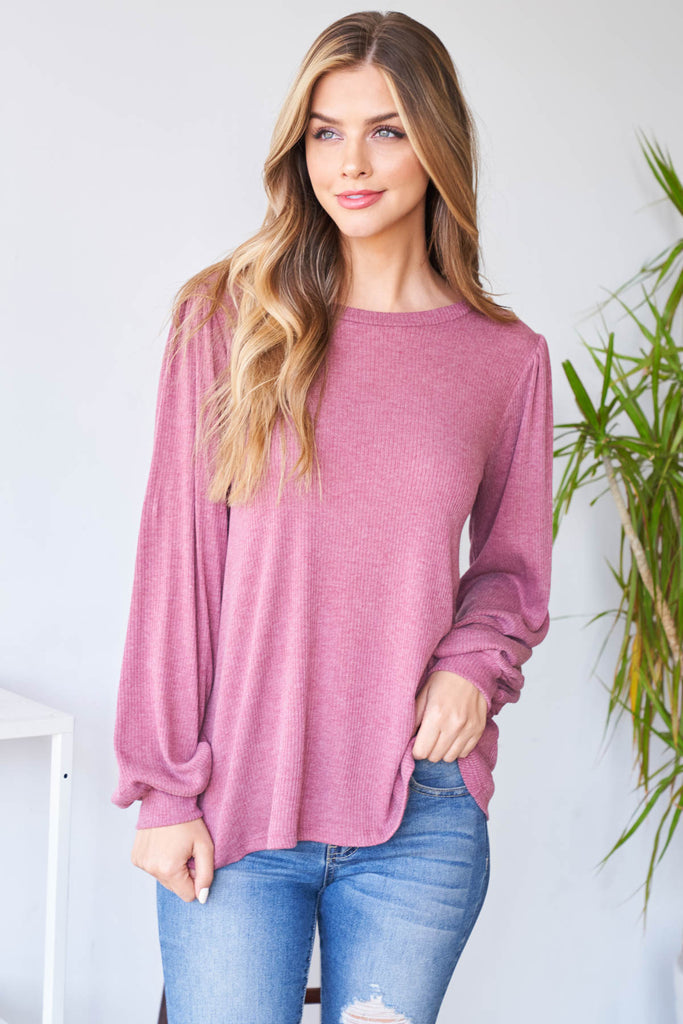 Puff Long Sleeved Top