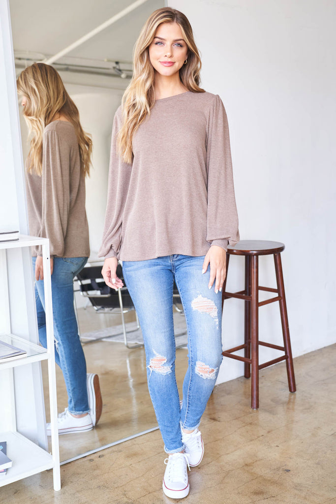 Puff Long Sleeved Top